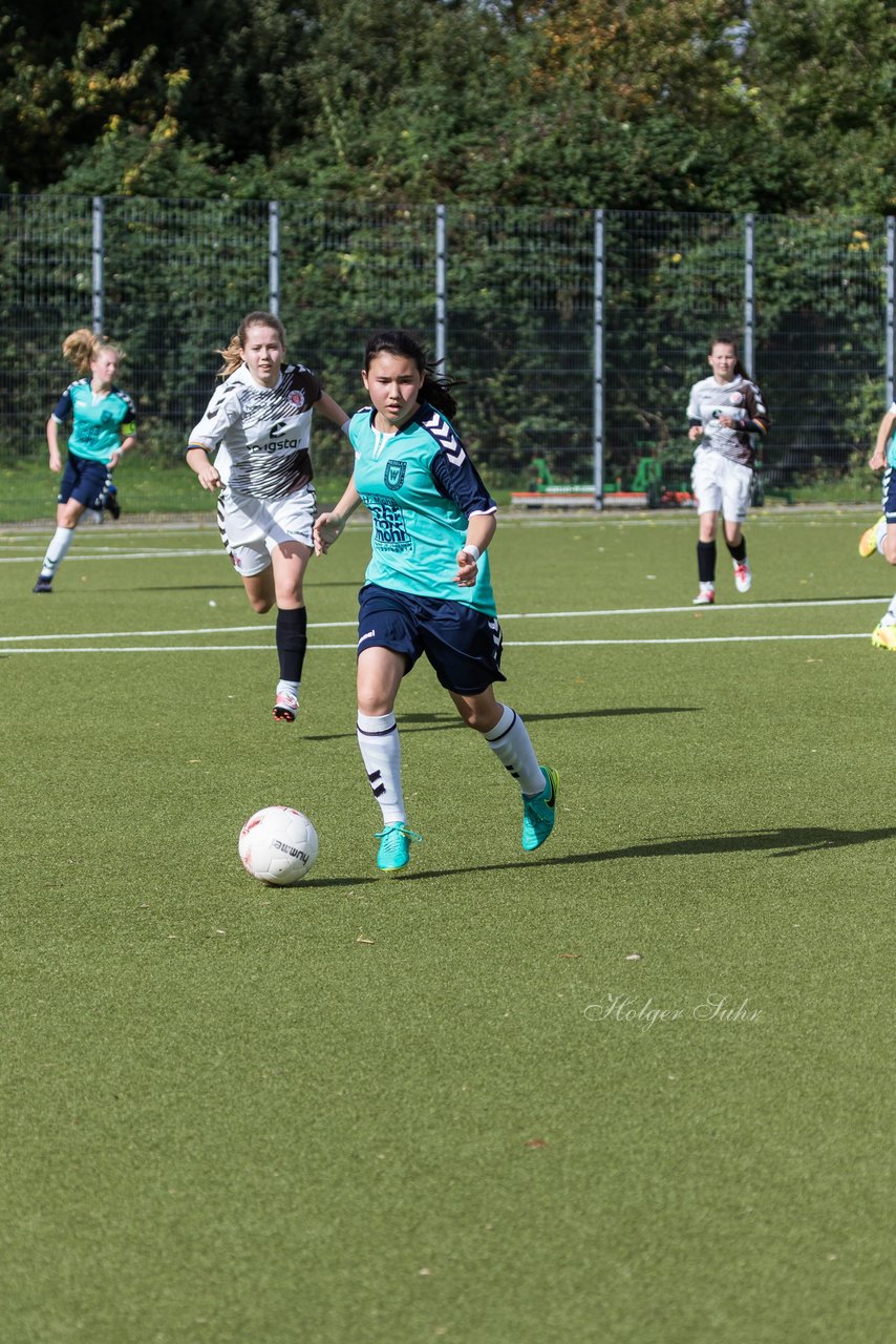 Bild 341 - B-Juniorinnen Wedel - St. Pauli : Ergebnis: 1:2